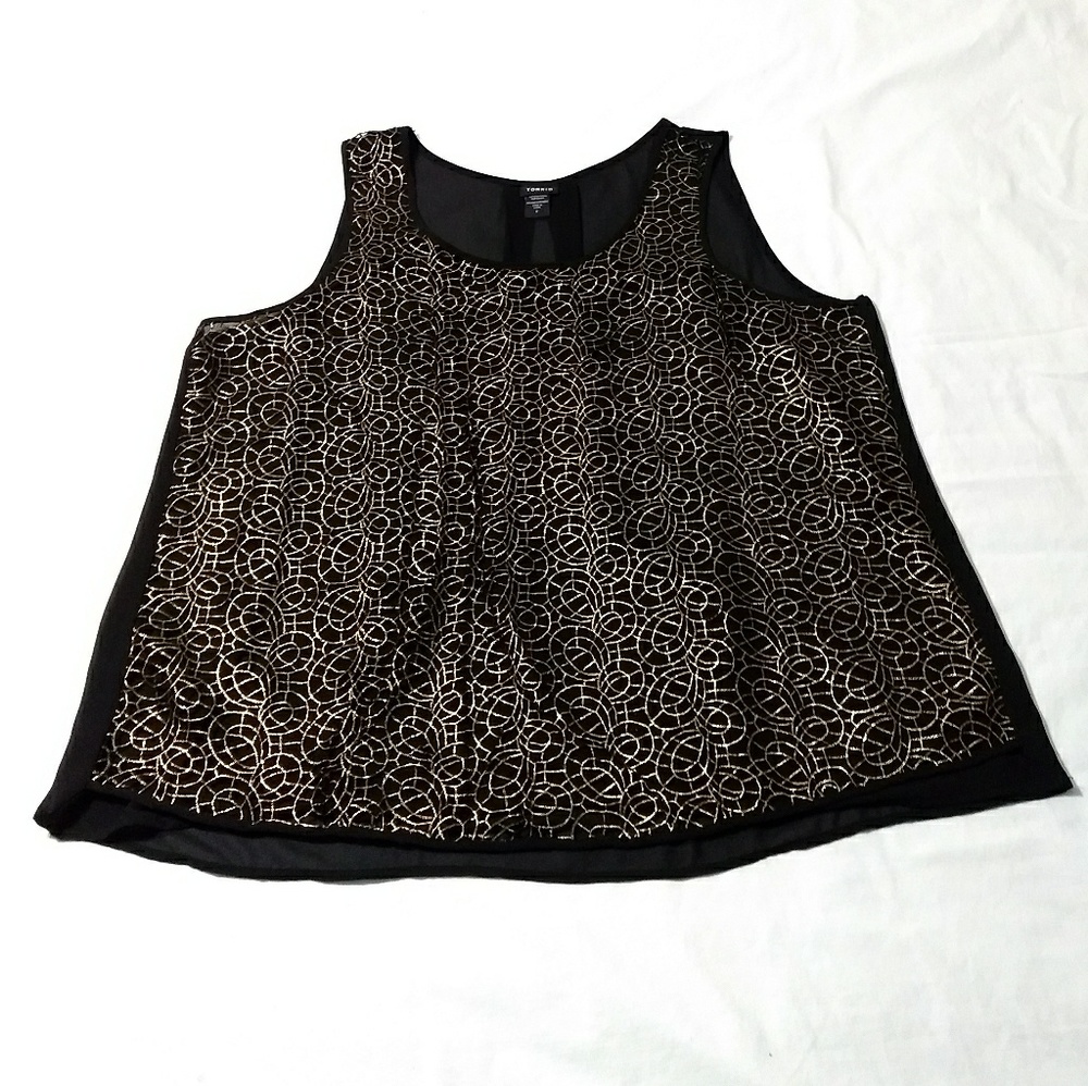 Torrid Sheer Blouse
